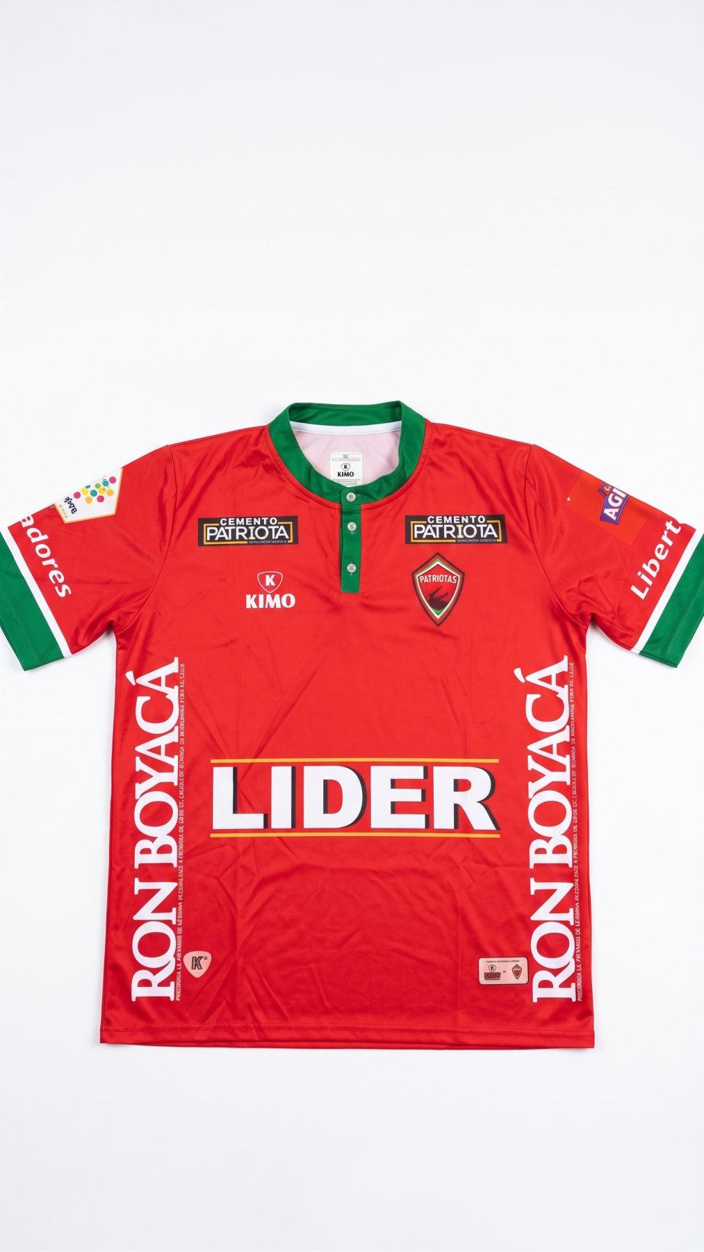 Camiseta oficial de Patriotas de Boyacá - 2017 - Oswald Álvarez