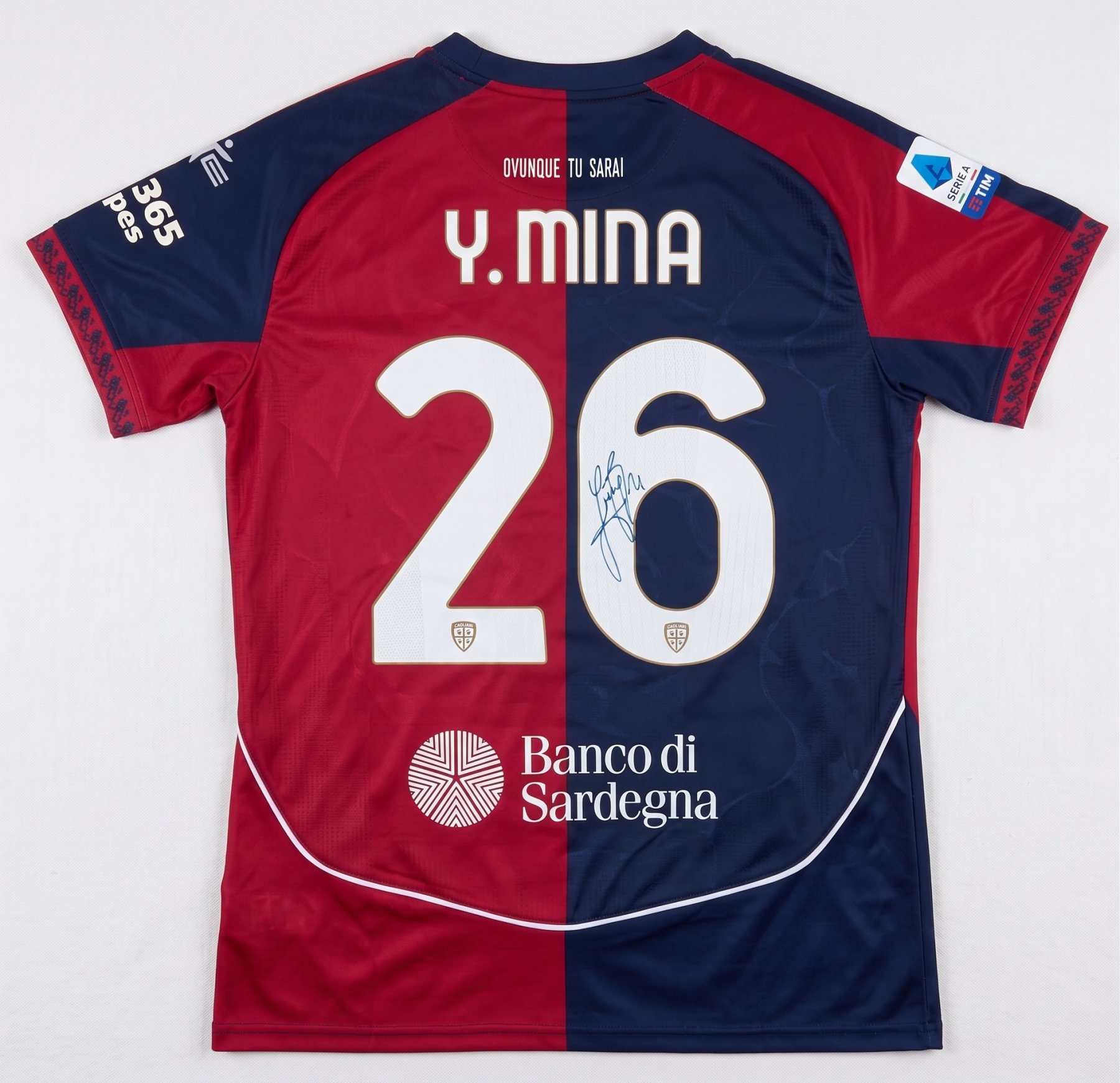 Camiseta Cagliari 2025 - Yerry Mina