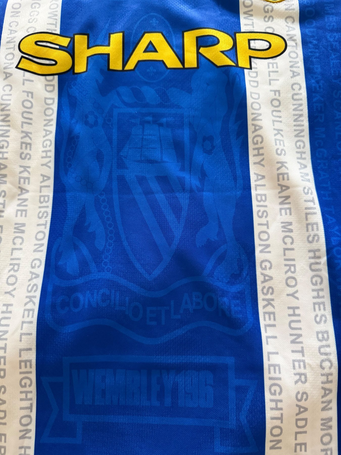 Camiseta 94-95 - Manchester United - Tercera equipación — foto 3