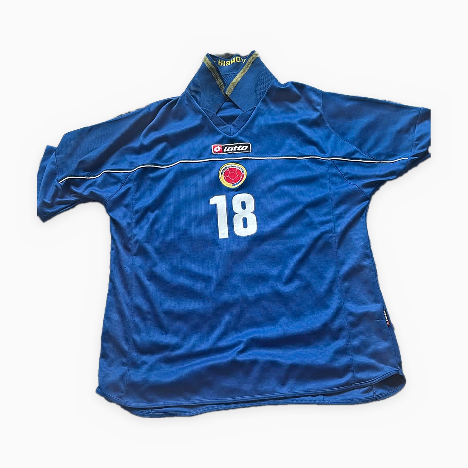 Camiseta Selección Colombia - Carlos Valdés en Esperanzas de Toulon