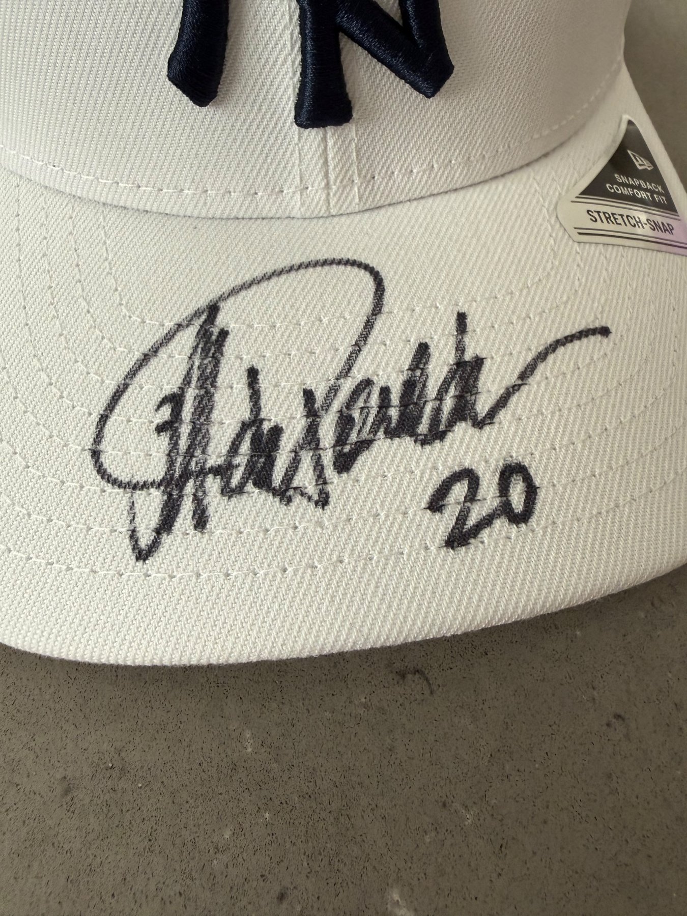 Gorra firmada Jorge Posada - New York Yankees — foto 5