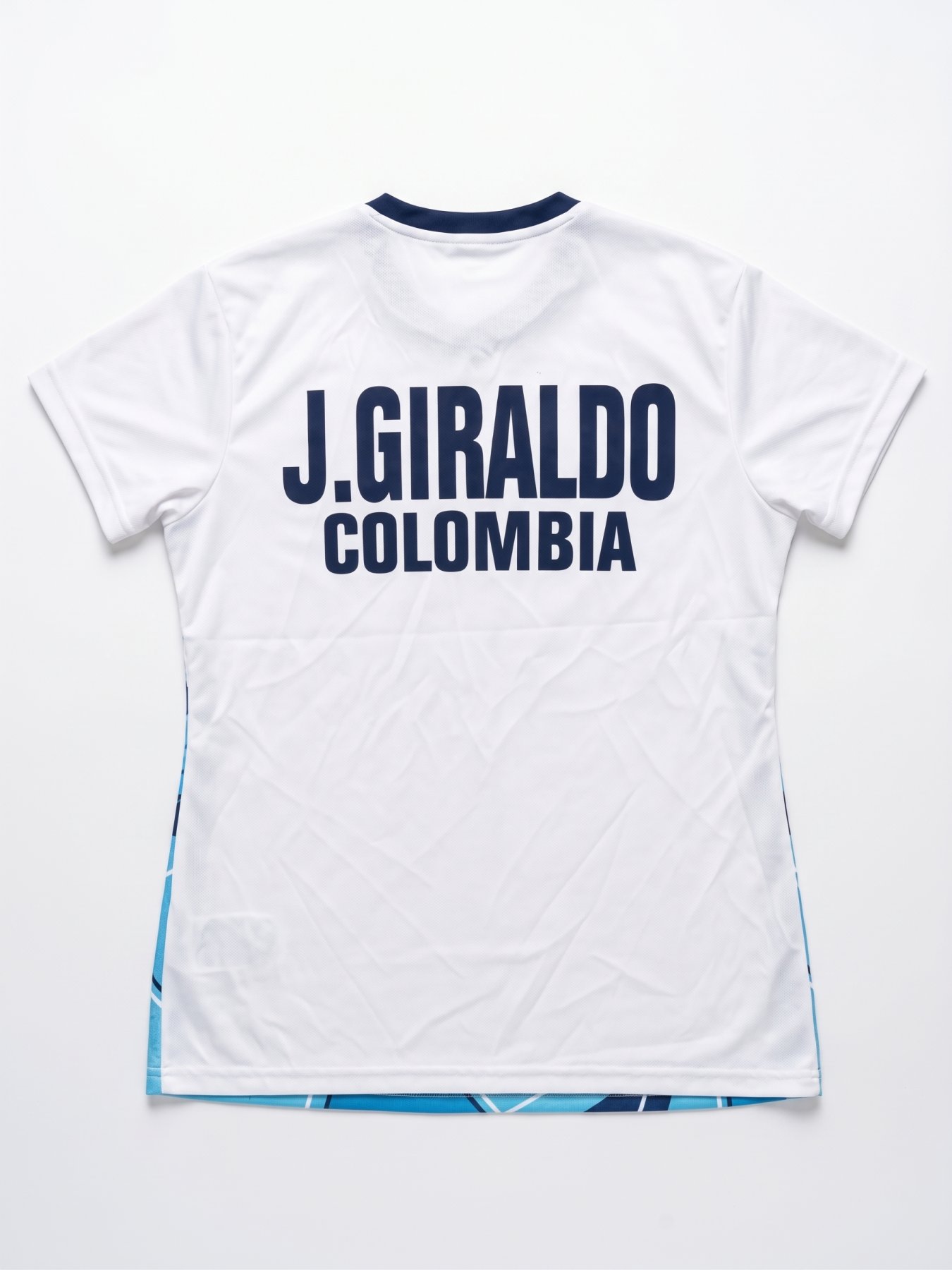 Camiseta Oficial de Badminton de Juliana Giraldo firmada